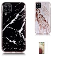 Miniatyrbillede 1 af 5: Samsung Galaxy A12 / A12 5G - Marmorbeskyttelse Svart
