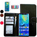Pikkukuva 1 / 10: Huawei Mate 20 Pro - Nahkakotelo / Lompakko Svart