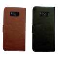 Miniatyrbillede 7 af 8: Samsung Galaxy S8 - PU Læderpung Etui Brun