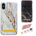 Pikkukuva 1 / 5: iPhone X/Xs - Kotelosuoja Marmori Vit