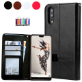 Pikkukuva 1 / 10: Huawei P20 Pro - PU Nahkainen Lompakkokotelo + Kosketus Vit