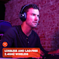 Miniatyrbild 3 av 9: JBL Quantum 350 Wireless - Gamingheadset med lång batteritid oc