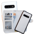 Pikkukuva 5 / 10: Samsung Galaxy S10 Plus - PU nahkainen lompakkokotelo Vit