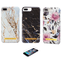 Miniatyrbillede 1 af 4: iPhone 7 Plus / 8 Plus - Beskyttelse af blomster / marmor Rosa