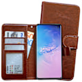 Miniatyrbillede 2 af 10: Samsung Galaxy S10e - PU Læder Pung Etui Svart