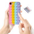 Miniatyrbillede 1 af 7: iPhone 6/7/8/SE(2020 & 2022) - Beskyttelse Pop It Fidget iPhone 8
