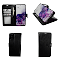 Miniatyrbillede 3 af 8: Komfort og beskyttelse Galaxy S20 Plus - Læder etui! Svart