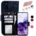 Miniatyrbillede 1 af 6: Beskyt din S20 med læder - Samsung Galaxy S20 Etui Svart