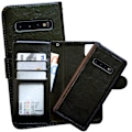 Miniatyrbillede 3 af 10: Samsung Galaxy S10 Plus - PU Læder Pung Etui Svart