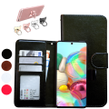 Miniatyrbillede 1 af 10: Samsung Galaxy A71 - PU Læder Pung Etui Brun