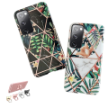 Miniatyrbillede 1 af 7: Samsung Galaxy S20 FE - Geometrisk Blomster Etui Vit