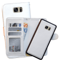 Miniatyrbild 6 av 10: Samsung Galaxy S7 - Läderfodral / Magnet Skal Svart