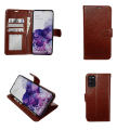 Miniatyrbillede 2 af 6: Beskyt din Galaxy S20 Plus med læderetui Brun