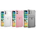 Miniatyrbillede 8 af 10: iPhone 11 - Kort etui Beskyttelse Transparent Grå