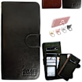 Miniatyrbillede 1 af 5: Samsung Galaxy S10 - PU Læderpung Etui Svart