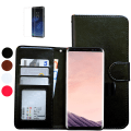 Miniatyrbillede 1 af 10: Samsung Galaxy S9 - PU Læder Pung Etui + Skærmbeskyttelse Brun