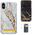 Miniatyrbillede 1 af 5: iPhone X/Xs - Marmorbeskyttelse Svart
