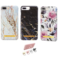 Pikkukuva 1 / 4: iPhone 6 Plus / 6S Plus - Kotelosuoja Kukka / Marmori Rosa