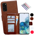 Pikkukuva 1 / 10: Suojaa Galaxy S20 - Nahkakotelo! Vit