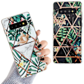 Pikkukuva 1 / 4: Samsung Galaxy S10 - Geometrinen kukkakuori Svart