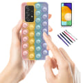 Miniatyrbillede 1 af 10: Samsung Galaxy A52/A52 5G - Etui Beskyttelse Pop It Fidget