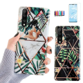 Pikkukuva 1 / 3: Huawei P30 Lite - Geometrinen kukkakuori Svart