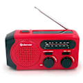 Miniatyrbild 4 av 5: Denver Utomhus / Vevradio med Solceller och LED-ficklampa och Powerbank