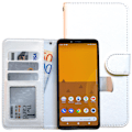 Miniatyrbillede 5 af 10: Sony Xperia 10 II - PU Læder Pung Etui Svart
