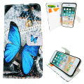Pikkukuva 2 / 3: iPhone 6 / 6S - PU Nahkainen Lompakkokotelo Blå