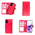 Pikkukuva 5 / 6: Mukavuus ja suoja Galaxy S20 - Nahkakotelo! Rosa
