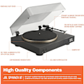 Pikkukuva 2 / 9: JBL Spinner BT - Langaton Bluetooth-levysoitin AptX-HD:llä ja R