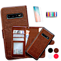 Miniatyrbillede 1 af 10: Samsung Galaxy S10 Plus - PU Læder Pung Etui Rosa