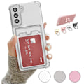 Miniatyrbillede 1 af 9: Samsung Galaxy A14 5G - Kortholder Beskyttelse Transparent Vit
