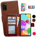 Miniatyrbillede 1 af 10: Samsung Galaxy A41 - PU Læderpung Etui Rosa