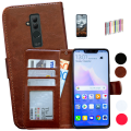 Miniatyrbillede 1 af 10: Huawei Mate 20 Lite - PU Læder Pung Etui Vit