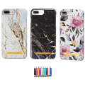 Pikkukuva 1 / 4: iPhone 6 Plus / 6S Plus - Kotelosuoja Kukka / Marmori Svart