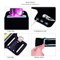 Miniatyrbillede 2 af 10: iPhone 12 Mini - PU Læder Sport Armbånd Etui Svart