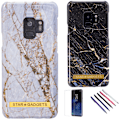 Miniatyrbillede 1 af 8: Samsung Galaxy S9 - Marmorbeskyttelse Svart