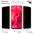 Pikkukuva 10 / 10: Huawei P40 Lite - Privacy Tempered Glass Screen Protector Protec