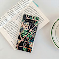 Miniatyrbillede 2 af 4: Samsung Galaxy S10 - Geometrisk Blomster Etui Svart