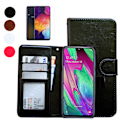 Miniatyrbillede 1 af 10: Samsung Galaxy A40 - PU Læder Pung Etui Brun