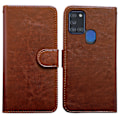 Miniatyrbillede 2 af 9: Samsung Galaxy A21s - PU Læder Pung Etui Svart