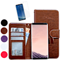 Miniatyrbild 1 av 10: Skydda din S8+ med läder - Samsung Galaxy S8 Plus! Brun