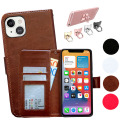 Miniatyrbillede 1 af 10: Komfort & Beskyttelse iPhone 13 mini - Læder Etui! Brun