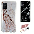 Miniatyrbillede 1 af 5: Samsung Galaxy A71 - Marmorbeskyttelse Vit