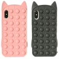 Pikkukuva 2 / 7: iPhone X/Xs - Kotelosuoja Pop It Fidget Svart