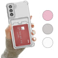 Miniatyrbillede 1 af 9: Samsung Galaxy A14 5G - Beskyttelse til kortlomme Transparent Rosa