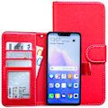 Miniatyrbillede 7 af 10: Huawei Mate 20 Lite - PU Læder Pung Etui Svart