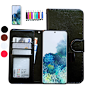 Miniatyrbillede 1 af 10: Samsung Galaxy S20 FE - PU Læderpung Etui Svart