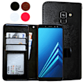 Miniatyrbild 1 av 10: Skydda din Galaxy A8 - Läderfodral!